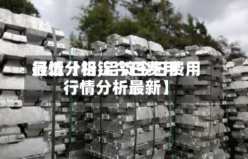最近【铝锭今日费用行情分析,铝锭今日费用行情分析最新】