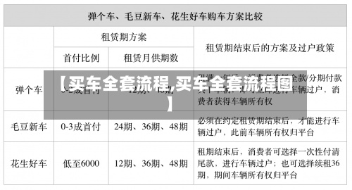 【买车全套流程,买车全套流程图】