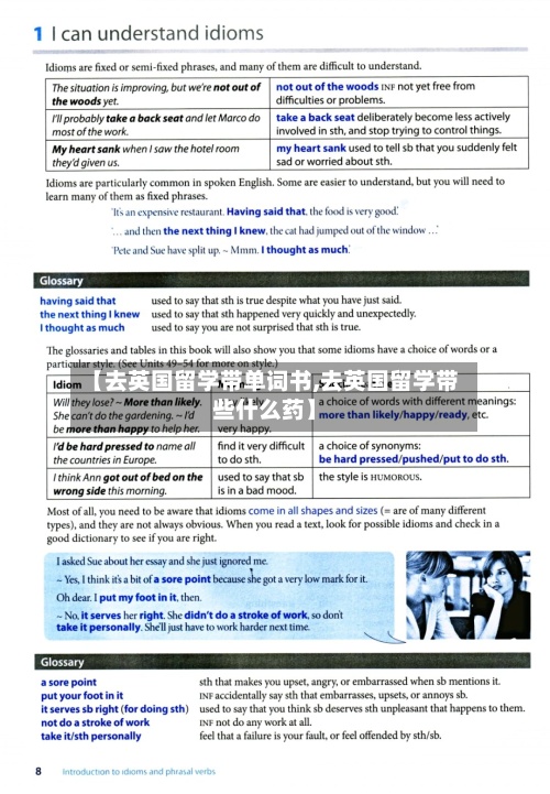 【去英国留学带单词书,去英国留学带些什么药】-第3张图片