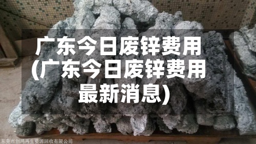 广东今日废锌费用(广东今日废锌费用最新消息)