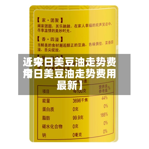 近来【今日美豆油走势费用今日美豆油走势费用最新】-第3张图片