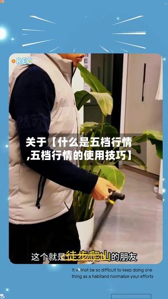 关于【什么是五档行情,五档行情的使用技巧】