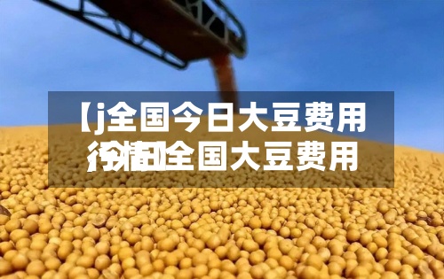 【j全国今日大豆费用,今日全国大豆费用行情】
