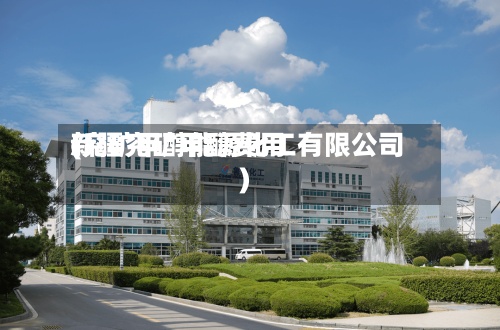 新疆兖矿甲醇费用(兖矿甲醇能源化工有限公司)