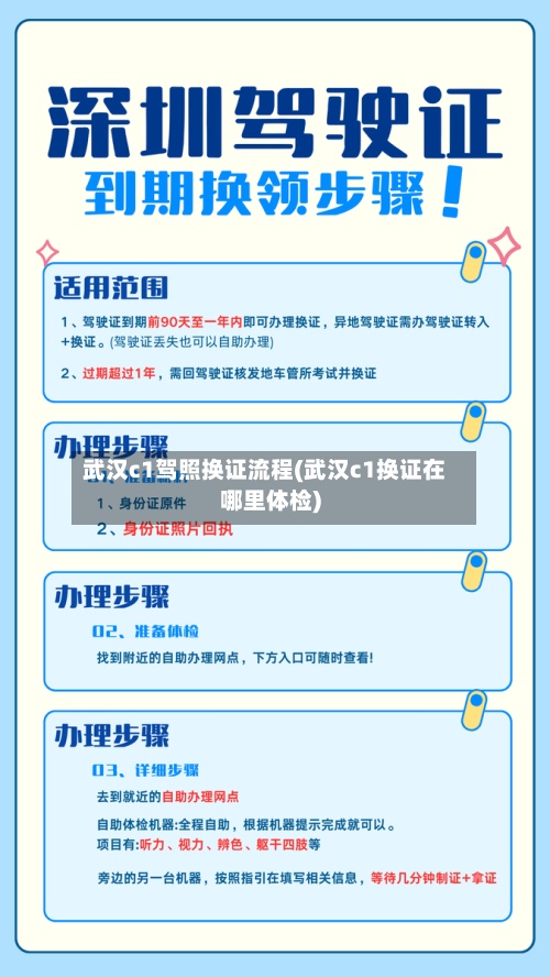 武汉c1驾照换证流程(武汉c1换证在哪里体检)-第3张图片