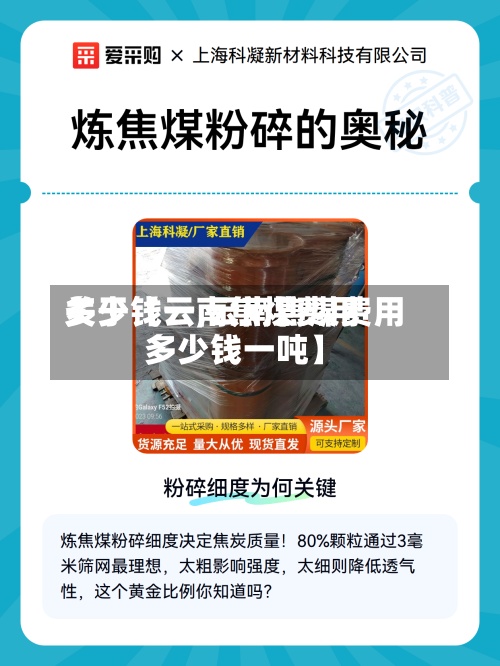 关于【云南焦煤费用多少钱一,云南焦煤费用多少钱一吨】