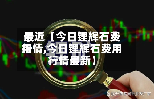 最近【今日锂辉石费用行情,今日锂辉石费用行情最新】-第2张图片