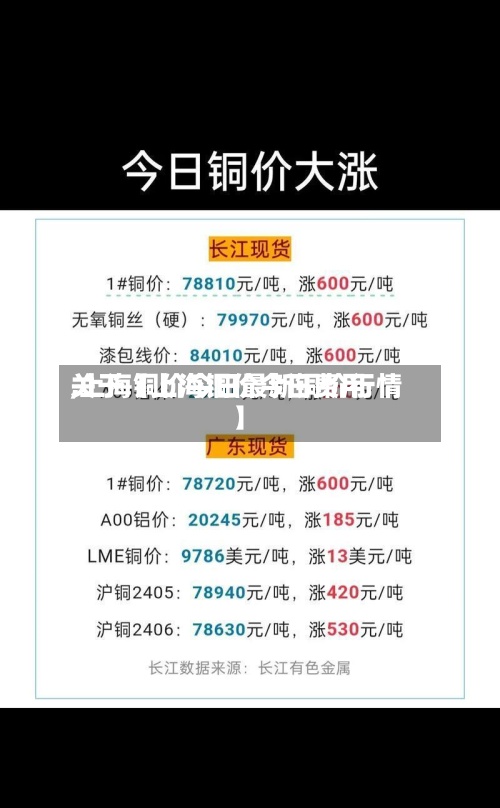 关于【上海铜价今日费用
,上海铜价今日最新铜价行情】-第2张图片