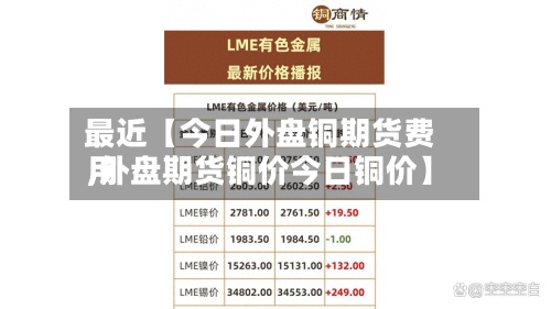 最近【今日外盘铜期货费用,外盘期货铜价今日铜价】