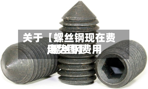 关于【螺丝钢现在费用,螺丝钢费用走势图】