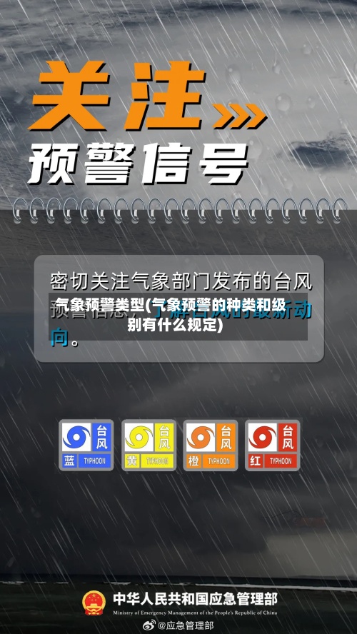 气象预警类型(气象预警的种类和级别有什么规定)