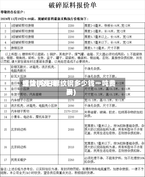 螺纹钢费用
走势(今日螺纹钢多少钱一吨费用
表)-第2张图片