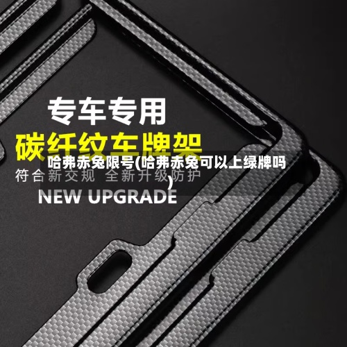 哈弗赤兔限号(哈弗赤兔可以上绿牌吗)