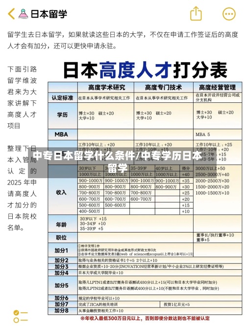 中专日本留学什么条件/中专学历日本留学-第3张图片