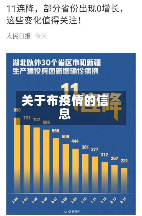 关于布疫情的信息