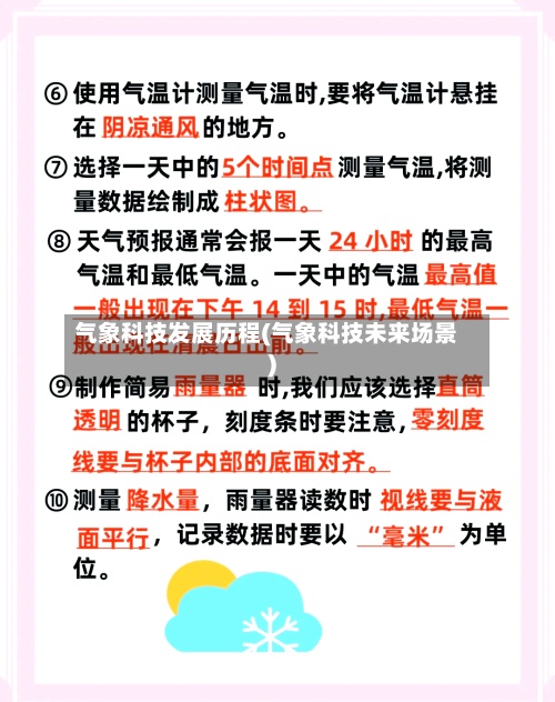 气象科技发展历程(气象科技未来场景)