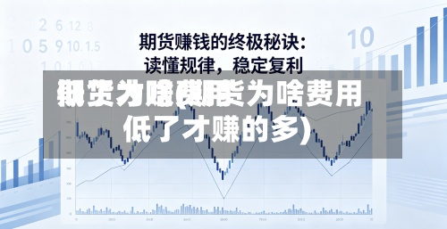 期货为啥费用低了才赚(期货为啥费用低了才赚的多)