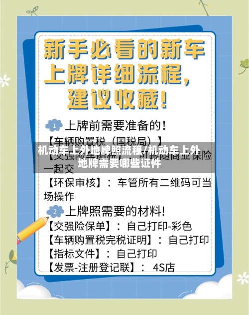 机动车上外地牌照流程/机动车上外地牌需要哪些证件