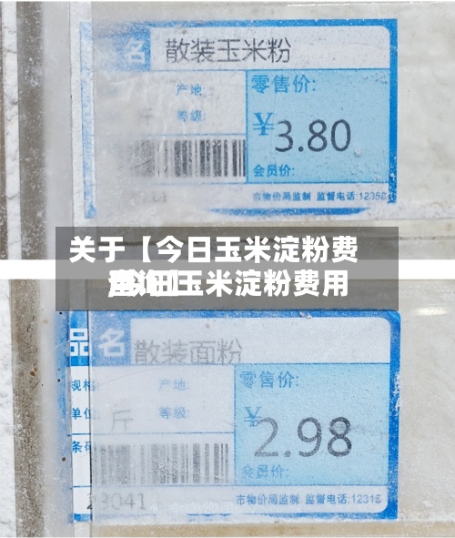 关于【今日玉米淀粉费用,今日玉米淀粉费用查询】-第3张图片