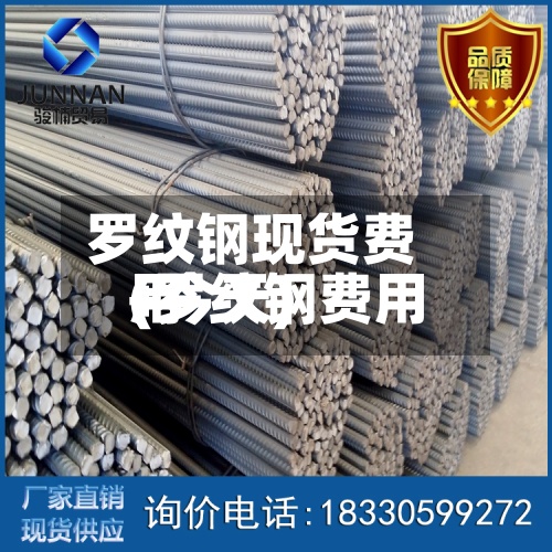 罗纹钢现货费用
(罗纹钢费用
+今天)-第3张图片