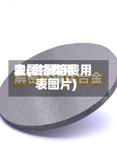 金属铬费用表(金属铬费用表图片)-第3张图片