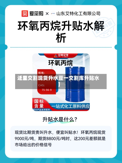 近来【豆交割现货升水豆一交割库升贴水】