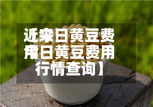 近来【今日黄豆费用今日黄豆费用行情查询】