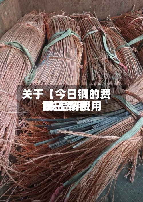 关于【今日铜的费用
,成品铜费用
今日费用
】-第3张图片