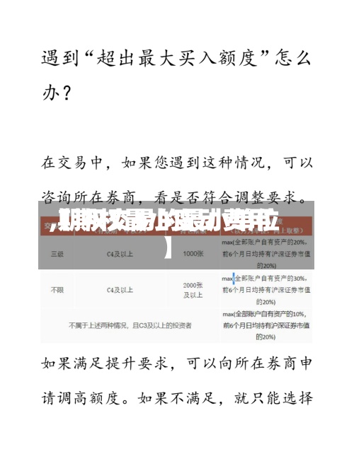 【期权最小变动费用,期权交易的最小单位】-第3张图片