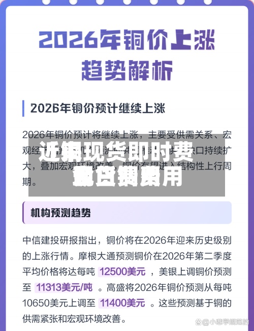 近来【铜现货即时费用现货铜费用今日费用】