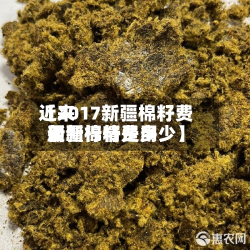 近来【2017新疆棉籽费用新疆棉籽费用最新行情是多少】-第2张图片