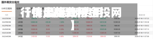 【镍最新费用行情,镍最新费用行情走势分析金投网】-第3张图片