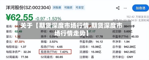 关于【期货深度市场行情,期货深度市场行情走势】-第2张图片