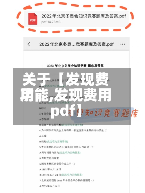 关于【发现费用功能,发现费用pdf】-第2张图片