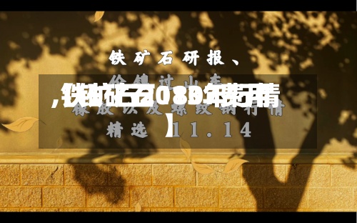 【铁矿石1807费用,铁矿石2013年行情】