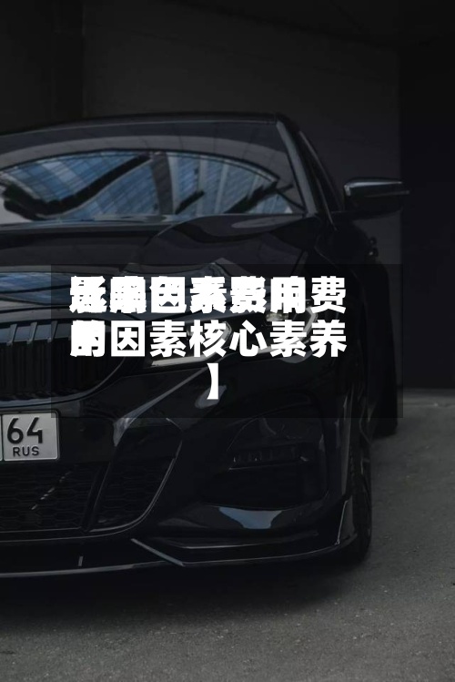 近来【黑色系费用影响因素影响费用的因素核心素养】-第3张图片