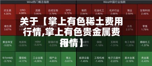 关于【掌上有色稀土费用
行情,掌上有色贵金属费用
行情】-第2张图片
