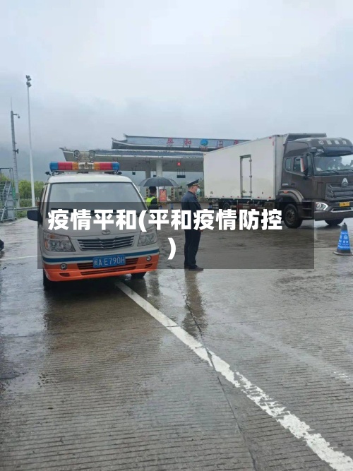 疫情平和(平和疫情防控)-第2张图片