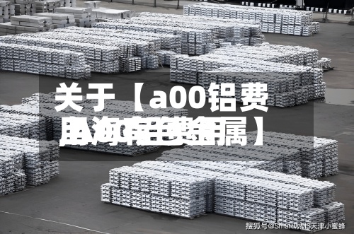 关于【a00铝费用
,A00铝费用
上海有色金属】-第2张图片