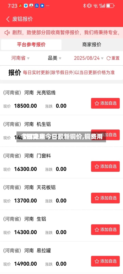 【铜之家今日最新铜价,铜费用
今日费用
新闻】-第2张图片