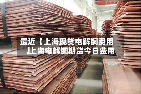 最近【上海现货电解铜费用,上海电解铜期货今日费用】-第3张图片