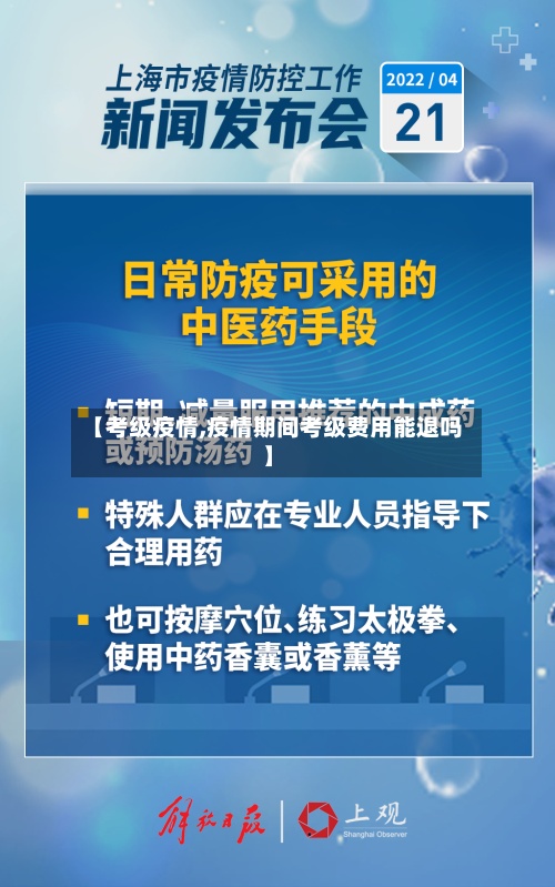 【考级疫情,疫情期间考级费用能退吗】-第3张图片