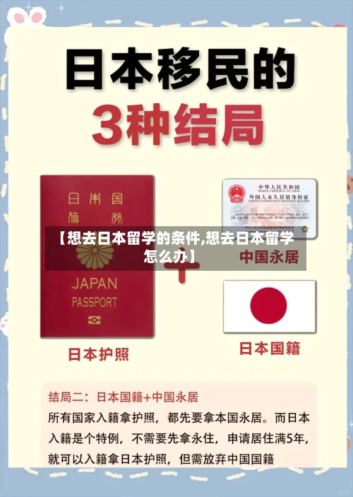 【想去日本留学的条件,想去日本留学怎么办】