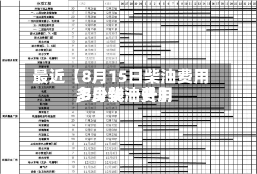 最近【8月15日柴油费用,8月柴油费用多少钱一升】-第2张图片