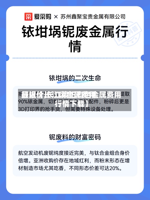最近【长江废金属费用行报价,长江废旧有色金属费用行情下载】