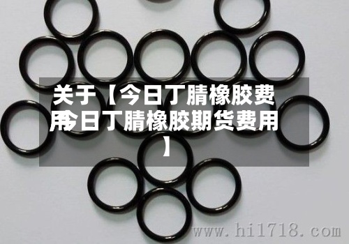 关于【今日丁腈橡胶费用
,今日丁腈橡胶期货费用
】-第2张图片