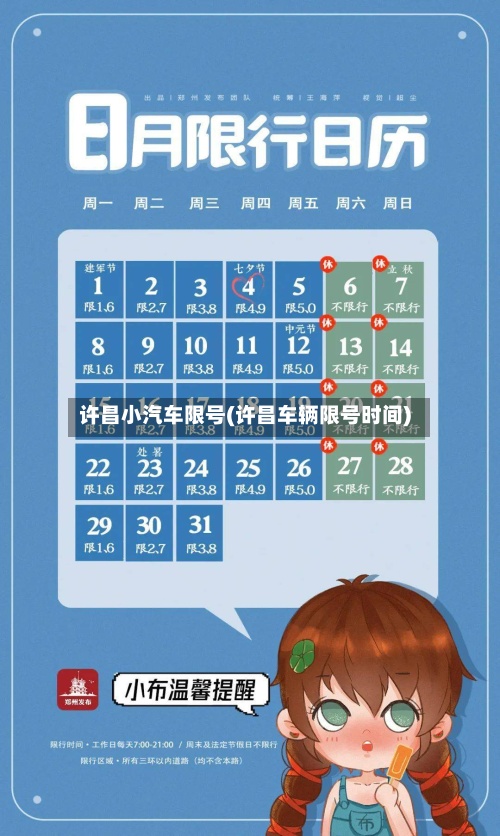 许昌小汽车限号(许昌车辆限号时间)-第2张图片
