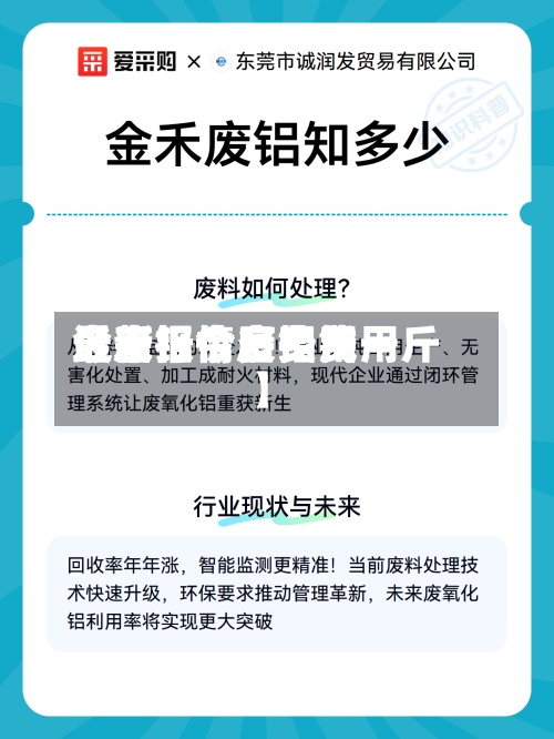 近来
【废铝今日费用
最新报价废铝费用
今日行情多少钱一斤】-第2张图片
