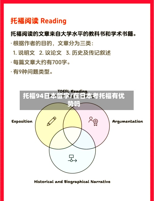 托福94日本留学/在日本考托福有优势吗
