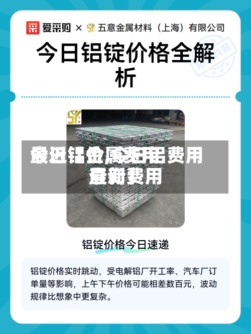 最近【金属费用今日铝价,今日铝费用最新费用查询】